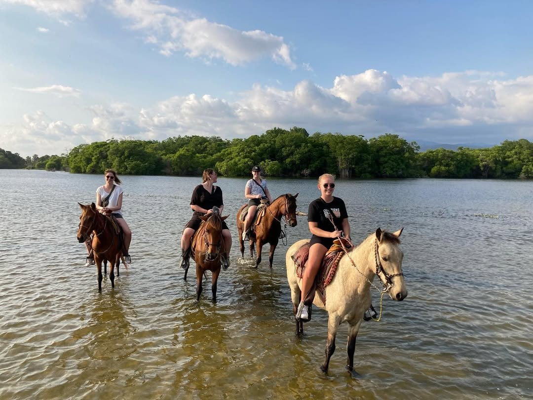 Hot springs on horseback